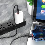 Кабел Borofone, BX67 Anti-Bending, USB-Lightning, 2,4A, 1m., Черен