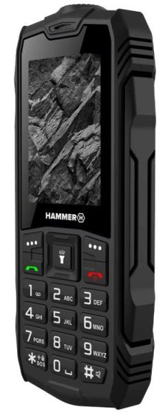 Мобилен телефон MyPhone Hammer Rock, Противоударен, Черен