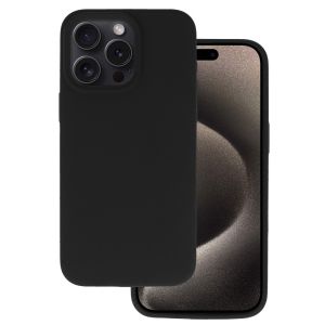 Кейс Silicone Lite за IPhone 15, Черен