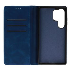 Калъф Flip Book Wonder Prime, за Samsung Galaxy S24 Ultra, Син