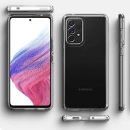 Силиконов кейс Armor Anti Shock, за Samsung Galaxy A52/A52S 4G/5G, Защита около камерите, Прозрачен