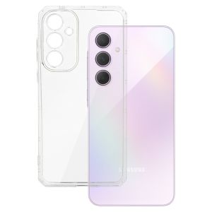 Силиконов кейс Armor Anti Shock за Samsung Galaxy A36 5G, Защита около камерите, Прозрачен