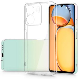Силиконов кейс Armor Anti Shock за Xiaomi Redmi 13C 4G, Защита около камерите, Прозрачен