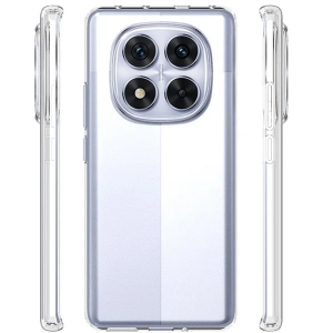 Силиконов кейс Armor Anti Shock за Xiaomi Redmi Note 14 Pro 5G, Защита около камерите, Прозрачен