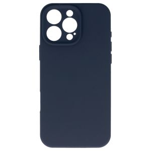 Кейс Silicone Lite за IPhone 15 Pro Max, Тъмно син