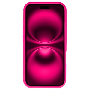 Кейс Silicone Lite за IPhone 16, Розов фуксия