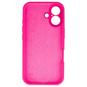 Кейс Silicone Lite за IPhone 16, Розов фуксия