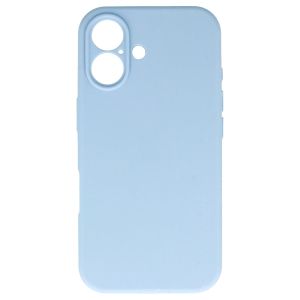 Кейс Silicone Lite за IPhone 16, Небесно син