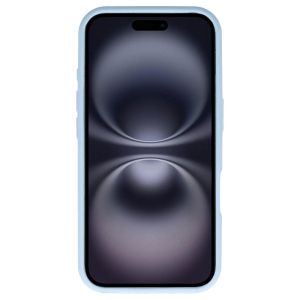 Кейс Silicone Lite за IPhone 16, Небесно син