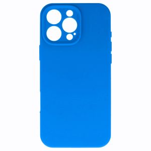 Кейс Silicone Lite за IPhone 15 Pro, Син
