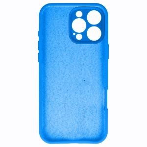 Кейс Silicone Lite за IPhone 15 Pro, Син