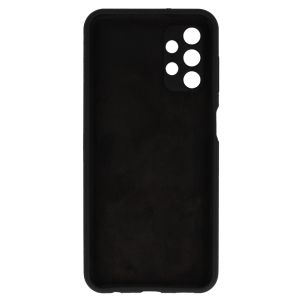 Кейс Vennus Silicone Ring за Samsung Galaxy A13  4G, Защита около камерата, Черен