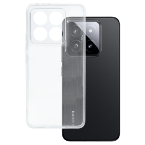 Силиконов кейс Perfect 2mm, за Xiaomi 14T, Защита около камерата, Прозрачен