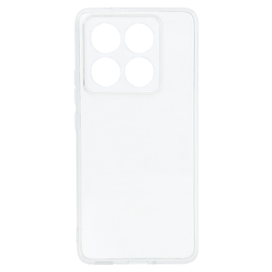 Силиконов кейс Perfect 2mm, за Xiaomi 14T, Защита около камерата, Прозрачен