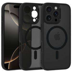 Кейс Full Matte Mag, за IPhone 15 Pro, Magsafe, Черен