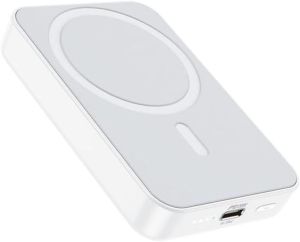 Преносима батерия Borofone, BJ25Plus 10000mAh, Magnetic, Бързо зареждане PD20W, Бяла