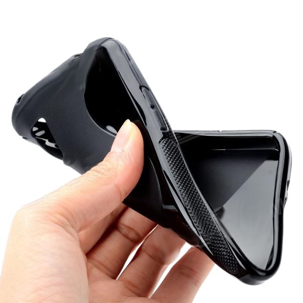 Силиконов гръб за Sony Xperia Z1 Compact, Черен