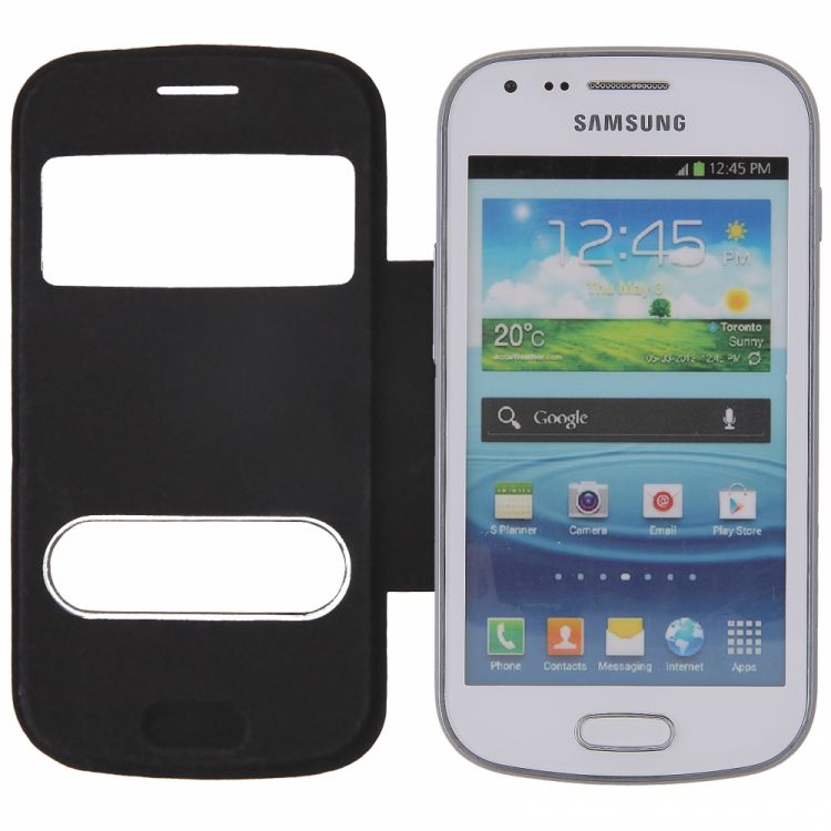 Flap S-View калъф за Samsung Galaxy S7580 Trend Plus