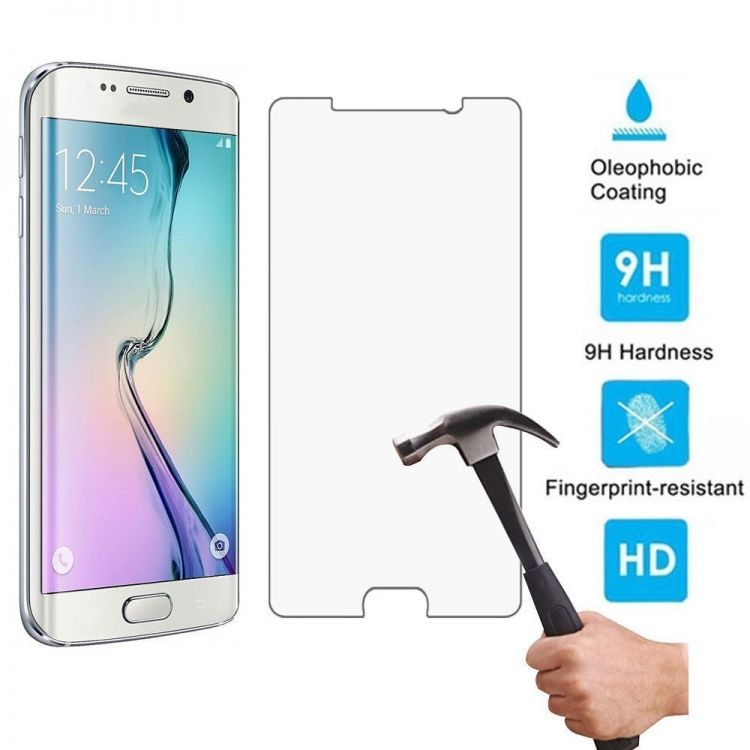 Стъклен скрийн протектор за Samsung G925 Galaxy S6 Edge