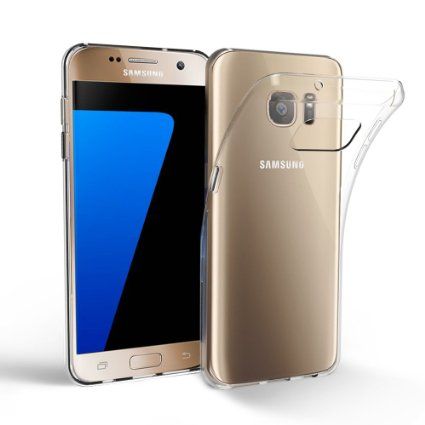 Ултра тънък силиконов гръб за Samsung G930F Galaxy S7, Прозрачен