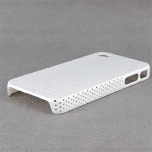 Твърд силиконов перфориран калъф(гръб) за IPhone 4S