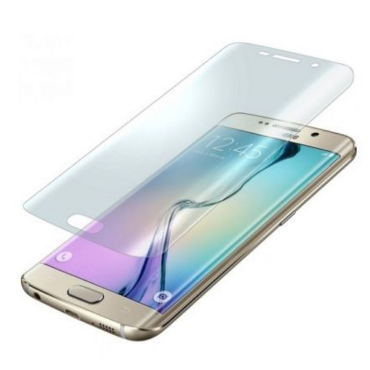 3D Full Cover Super Clear за Samsung G925 Galaxy S6 Edge, Прозрачен