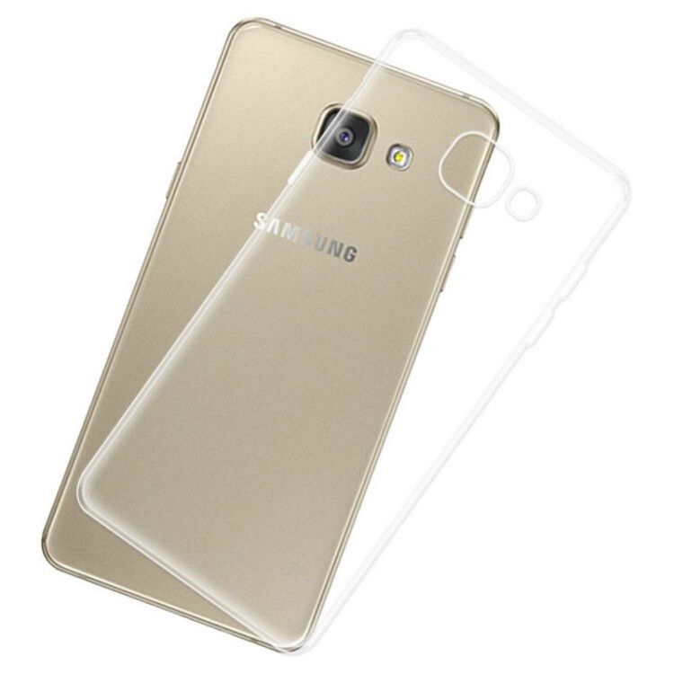 Ултра тънък силиконов гръб за Samsung A520 Galaxy A5 (2017), Прозрачен
