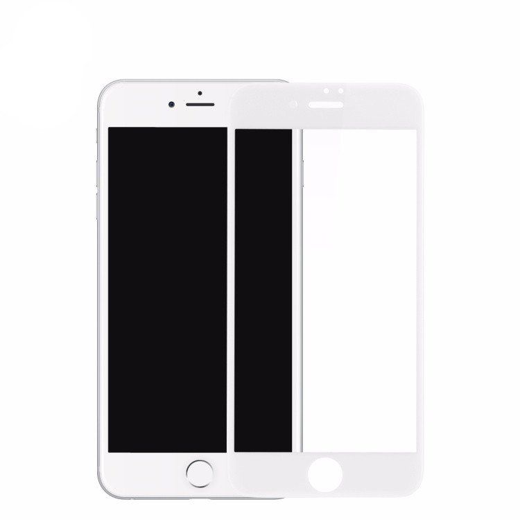 4D стъклен протектор Premium 4D Edge to Edge за IPhone 6/6S (4.7&quot;), Бял