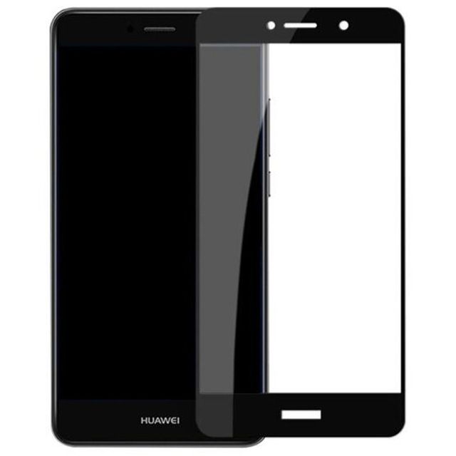 3D Стъклен протектор Full Cover за Huawei Honor 8 Lite/P9 Lite 2017, Черен