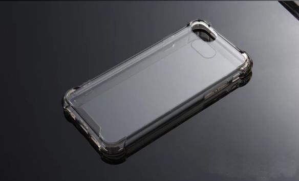 Anti Shock силиконов гръб прозрачен за Huawei P8 Lite, Прозрачен