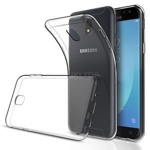 Ултра тънък силиконов гръб за Samsung J530 Galaxy J5 (2017), Прозрачен