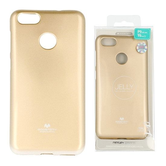 Луксозен гръб Jelly Mercury Goospery за Huawei P9 Lite mini, Златен