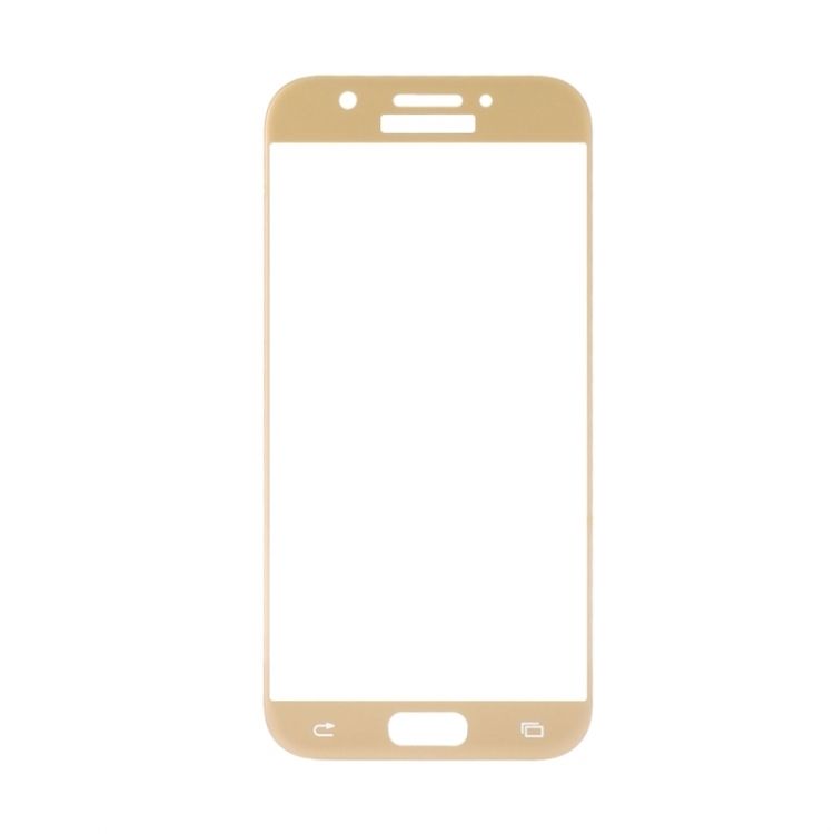 Стъклен скрийн протектор 3D Full Cover златен за Samsung Galaxy A5 (2017)