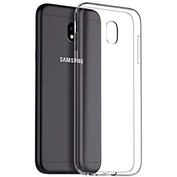 Ултра тънък силиконов гръб за Samsung J330 Galaxy J3 (2017), Прозрачен