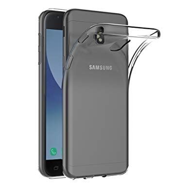 Ултра тънък силиконов гръб за Samsung J330 Galaxy J3 (2017), Прозрачен