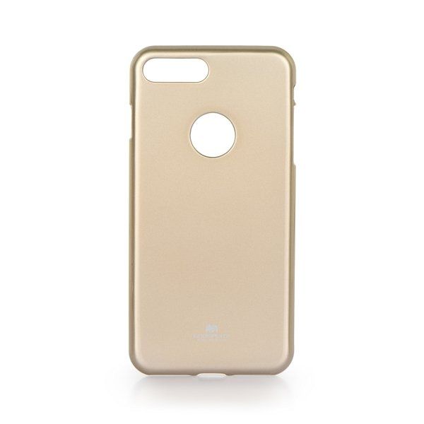 Луксозен силиконов гръб Jelly Mercury Goospery за IPhone 7/8, Златен