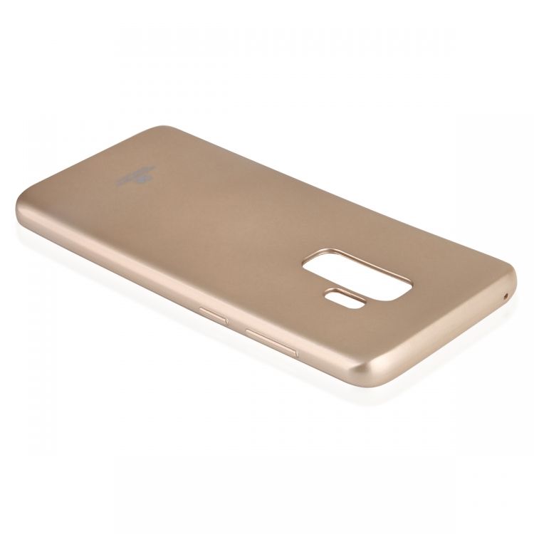 Луксозен гръб Jelly Mercury Goospery за Samsung G965 Galaxy S9 Plus, Златен