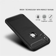 Anti Shock гръб Carbon за IPhone X/XS, Черен