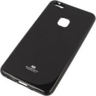 Луксозен силиконов гръб Jelly Mercury New York за Huawei P10 Lite, Черен