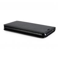 Кожен калъф Flip Book Smart за Huawei P8 Lite, Черен