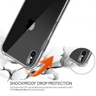 Anti Shock силиконов гръб за IPhone XR, Прозрачен
