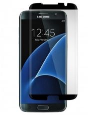 3D Стъклен протектор Full Cover за Samsung Galaxy S7 Edge, Черен