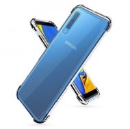 Anti Shock силиконов гръб за Samsung A750 Galaxy A7 2018, Прозрачен