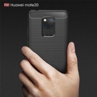 Anti Shock гръб Carbon за Huawei Mate 20, Черен