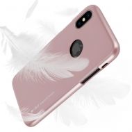 Луксозен силиконов гръб i-Jelly Metal Mercury Goospery за IPhone XS MAX, Розово златен