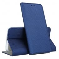 Кожен калъф Flip Book Smart за Huawei Mate 20 Lite, Син