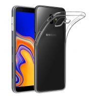 Ултра тънък силиконов гръб за Samsung J610 Galaxy J6 Plus 2018, Прозрачен
