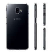 Ултра тънък силиконов гръб за Samsung J610 Galaxy J6 Plus 2018, Прозрачен