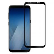 5D Стъклен протектор Full Glue Cover Samsung А530 Galaxy А5 2018/A8 2018, Черен