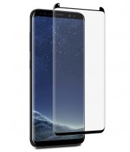 3D Стъклен протектор Full Cover за Samsung Galaxy S8, Черен